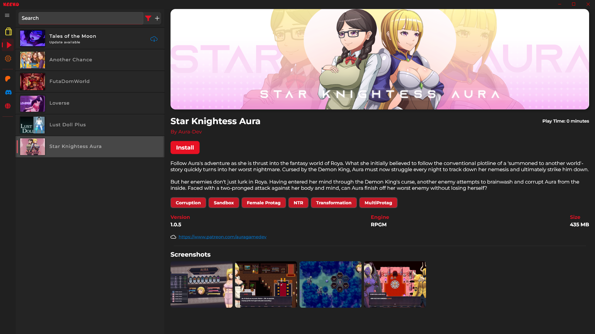 Client Screenshot 2